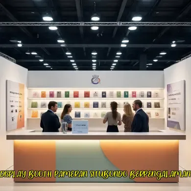 display booth pameran situbondo berpengalaman